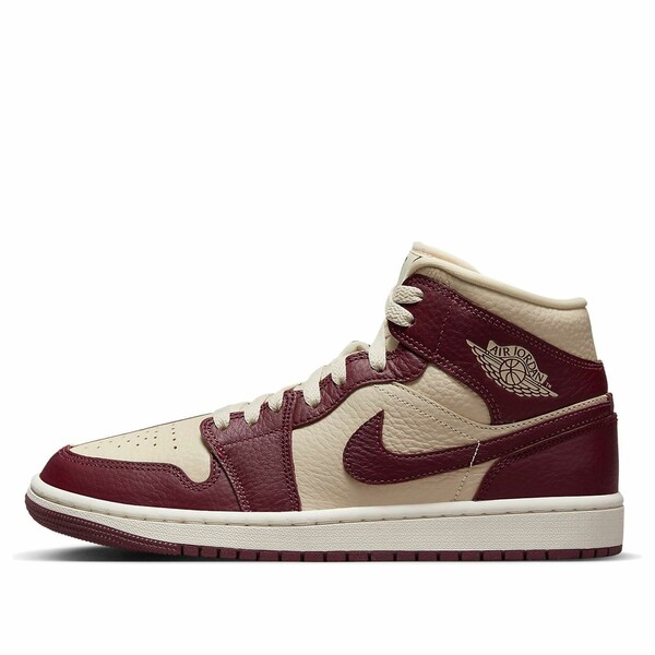 Jordan ジョーダン レディース スニーカー  【(WMNS) Air Jordan 1 Mid SE \u0027Split - Beach Cherrywood\u0027 DR0501-200】  大きさ US_5.5(22.5糎)