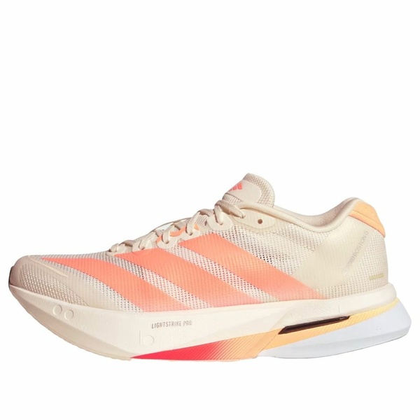 adidas アディダス レディース スニーカー  【(WMNS) adidas adizero Boston 13 \u0027Off White Beam Orange\u0027 JP9249】  大きさ US_8(25.0糎)
