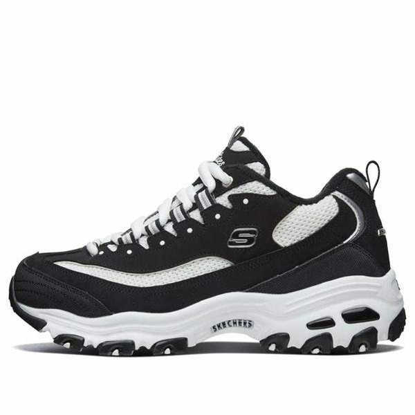 Skechers スケッチャーズ レディース スニーカー  【(WMNS) Skechers D Lites 1.0 Running Shoes Black And White 66666254-BKW】  サイズ US_6(23.0cm)