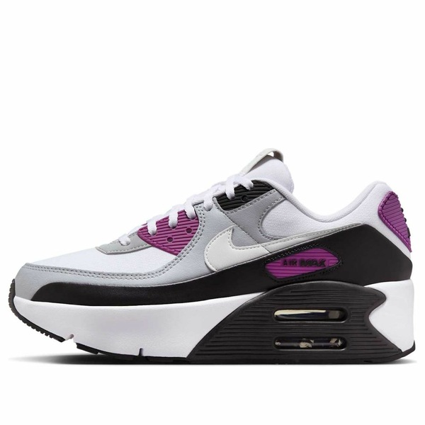 Nike ナイキ レディース スニーカー  【(WMNS) Nike Air Max 90 LV8 \u0027White Black Bold Berry Grey\u0027 FD4328-109】  大きさ US_7.5(24.5糎)