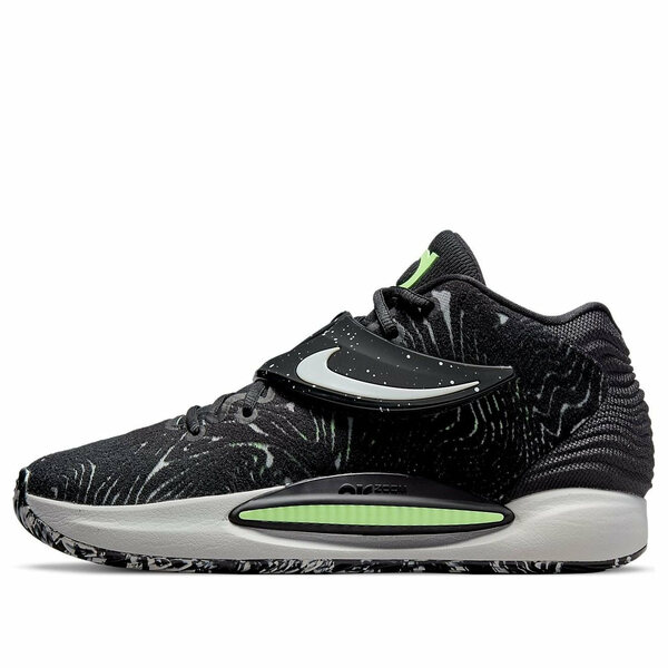 Nike ナイキ メンズ スニーカー 【Nike KD 14 \u0027Black Lime Glow\u0027 CW3935-005】  大いさ US_9(27.0糎) メンズ靴-靴-スニーカー