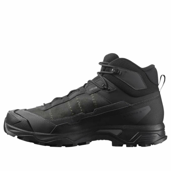 SALOMON サロモン メンズ スニーカー 【SALOMON X Ultra 5 Mid Wide Gore-Tex \u0027Black Asphalt\u0027 477554】  大きさ US_8.5(26.5糎)