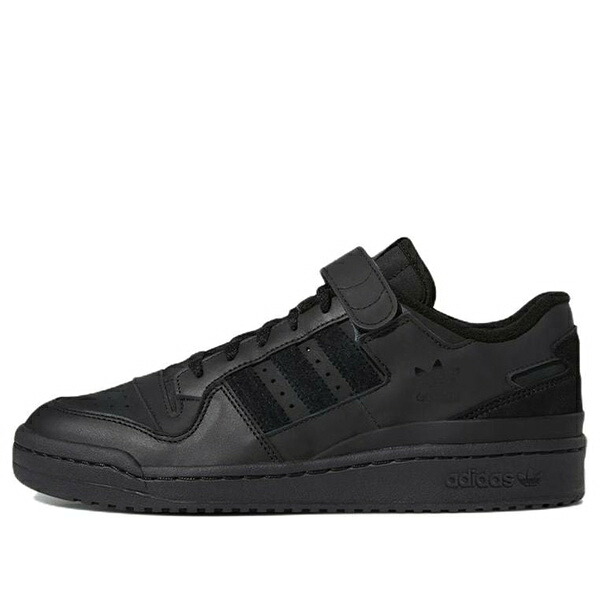 adidas アディダス メンズ スニーカー 【adidas Forum Low 'Triple Black' HQ6807】 サイズ US_11(29.0cm)|asty