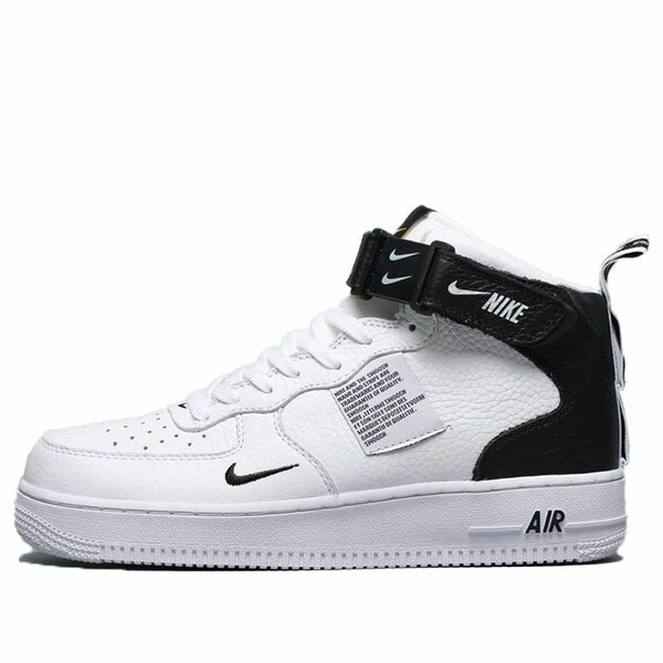 Nike ナイキ メンズ スニーカー 【Nike Air Force 1 Mid '07 LV8 'White Black' 804609-103】 サイズ US_11(29.0cm)|asty