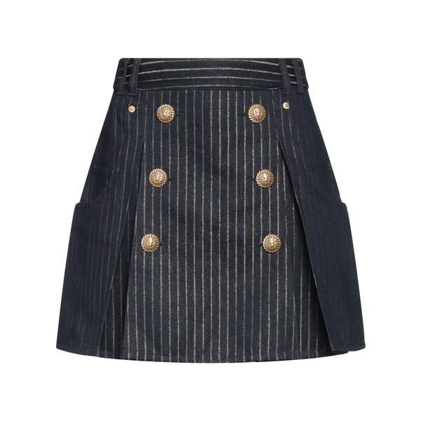 【貨物輸送無料】 バルマン レディース スコート ボトムス Mini skirts Blue