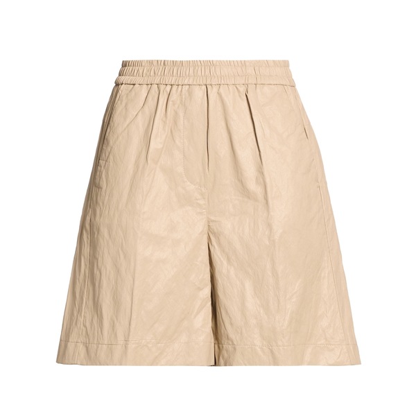 【送料無料】 コンタット レディース カジュアルパンツ ボトムス Shorts & Bermuda Shorts Beige|asty