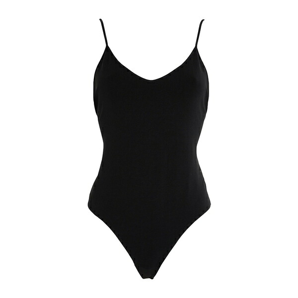 【送料無料】 リダン レディース Tシャツ トップス Bodysuits Black|asty