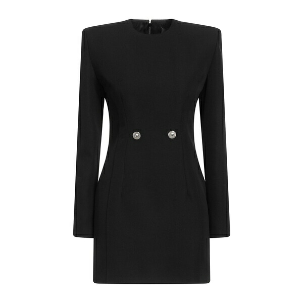 【送料無料】 ヴェルサーチ レディース ワンピース トップス Mini dresses Black｜asty