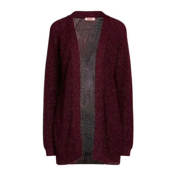 【貨物輸送無料】 コンタット レディース ジレー アウター Cardigans Red