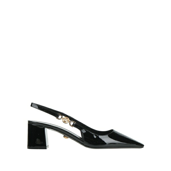 【貨物輸送無料】 ヴェルサーチ レディース パンプス シューズ Pumps Black