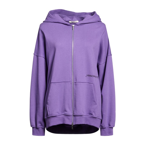 【貨物輸送無料】 ヒノミネイト レディース パーカー・スウェットシャツ アウター Sweatshirts Purple