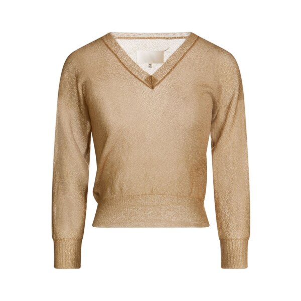 【貨物輸送無料】 マルタンマルジェラ レディース 編み物\u0026プルオーバー アウター Sweaters Beige