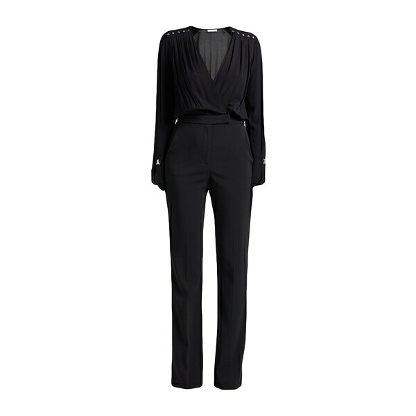 【送料無料】 パトリツィア ペペ レディース ワンピース トップス Jumpsuits Black|asty