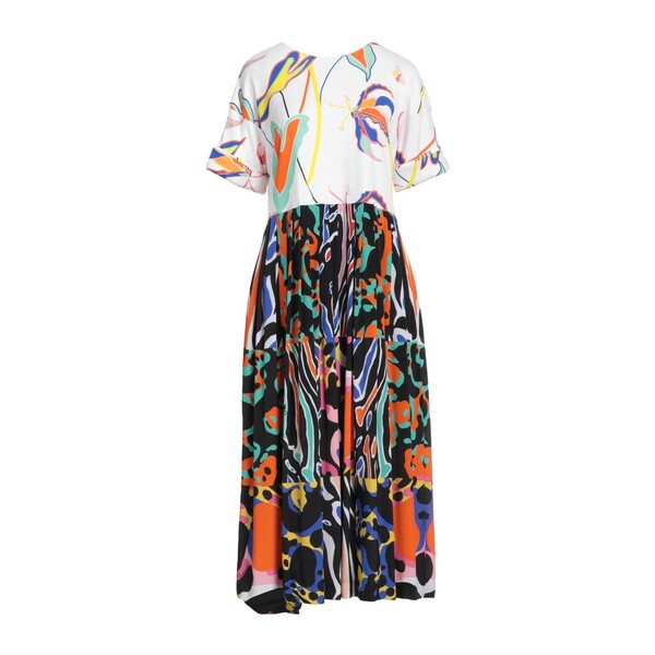 【送料無料】 ロベルトカヴァリ レディース ワンピース トップス Midi dresses White｜asty