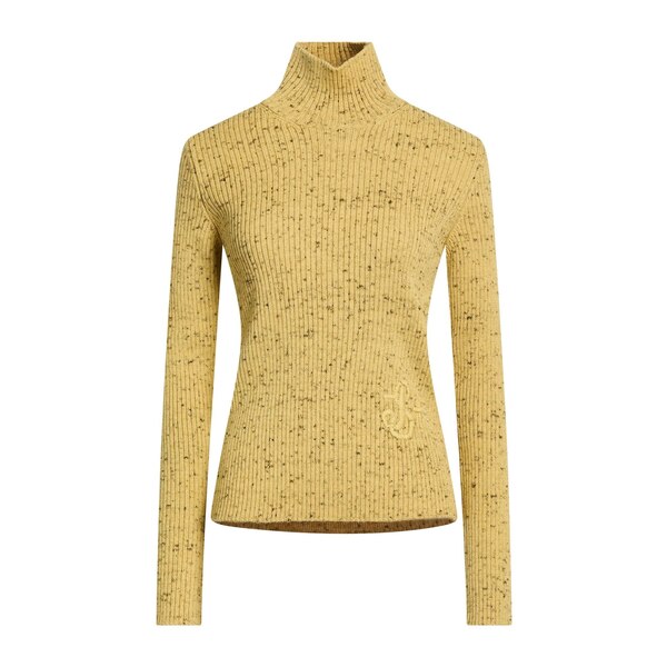 【貨物輸送無料】 ジル・サンダー レディース 編み物\u0026スウェーター アウター Turtlenecks Yellow