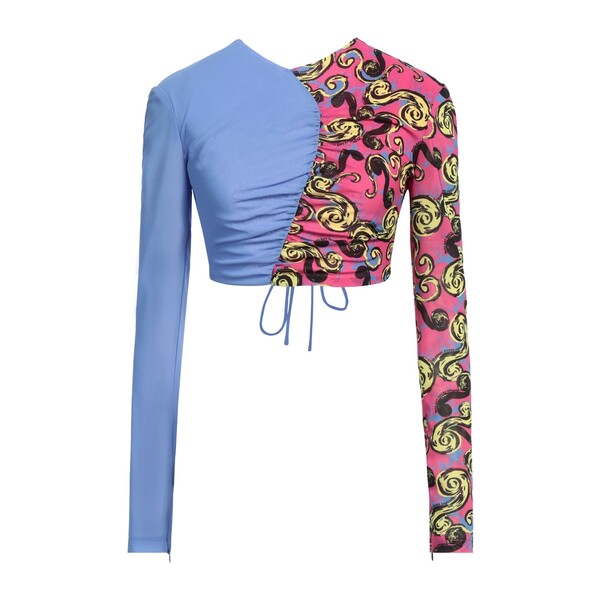 【送料無料】 ベルサーチ レディース Tシャツ トップス Tops Pink|asty