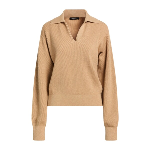 【貨物輸送無料】 ファビアナ フィリッピ レディース 編み物\u0026スウェーター アウター Sweaters Gold