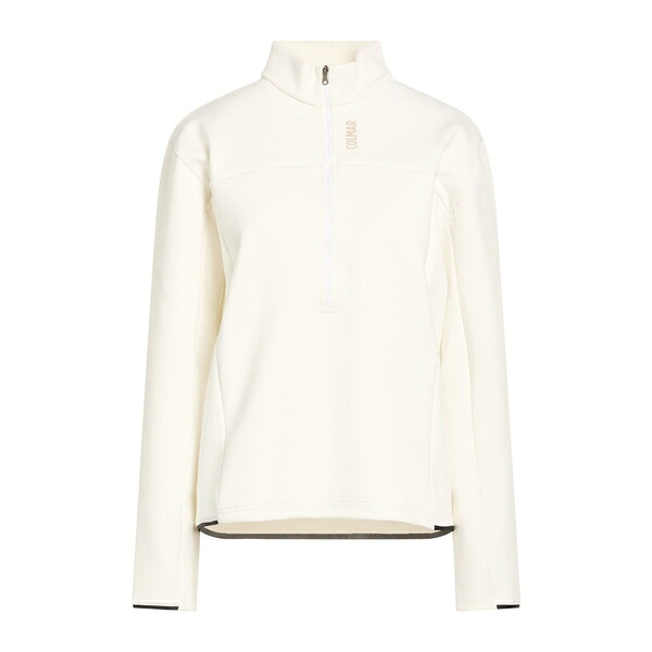 【貨物輸送無料】 コルマール レディース パーカー・スウェットシャツ アウター Sweatshirts White