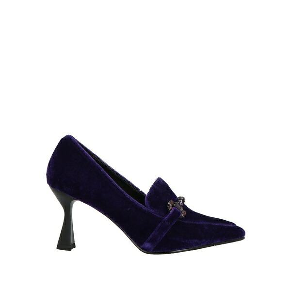 【貨物輸送無料】 トスカブルー? レディース パンプス シューズ Pumps Purple