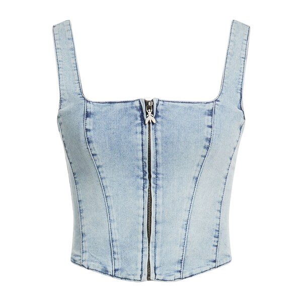 【貨物輸送無料】 パトリツィア ペペ レディース プルオーバー トップス Tops Blue
