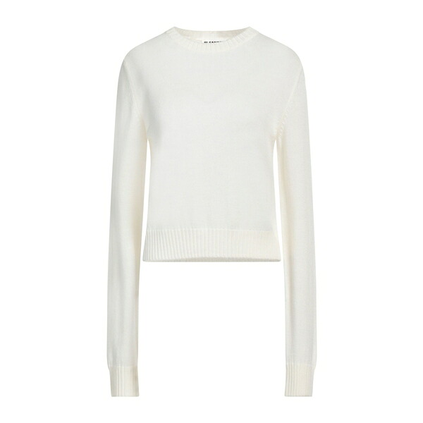 【貨物輸送無料】 ジル・サンダー レディース 編み物\u0026スウェーター アウター Sweaters White
