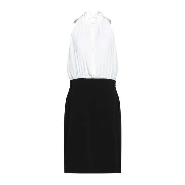 【送料無料】 モスキーノ レディース ワンピース トップス Mini dresses White｜asty