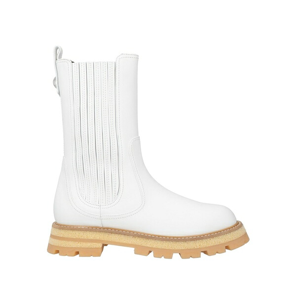 【送料無料】 エルマンノ シェルヴィーノ レディース ブーツ シューズ Ankle boots White｜asty