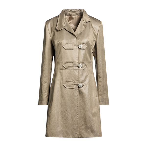 【送料無料】 チンツィア ロッカ レディース ジャケット＆ブルゾン アウター Overcoats & Trench Coats Grey｜asty