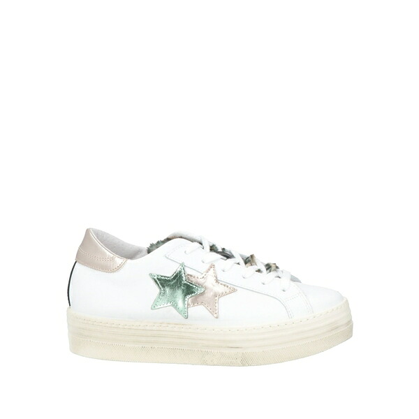 【送料無料】 ツースター レディース スニーカー シューズ Sneakers White|asty