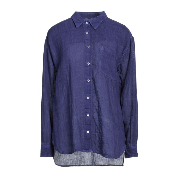 【貨物輸送無料】 １２０％リノ レディース プルオーバー トップス Shirts Blue