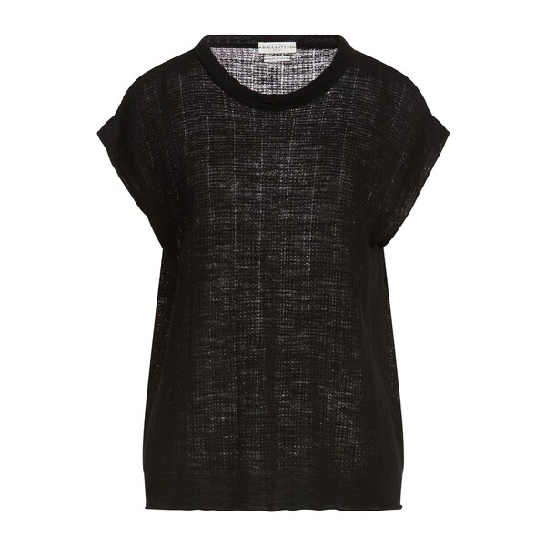 【送料無料】 バランタイン レディース ニット&セーター アウター Sweaters Black|asty