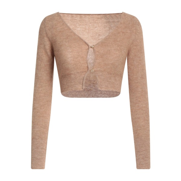 【貨物輸送無料】 ジャクエムス レディース ジレー アウター Cardigans Beige