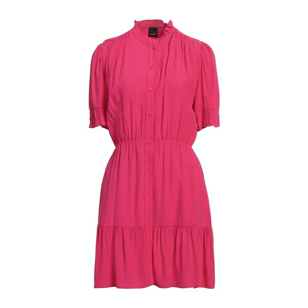 【送料無料】 ピンコ レディース ワンピース トップス Mini dresses Pink｜asty