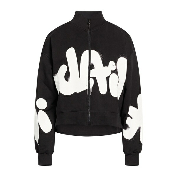 【貨物輸送無料】 ディスクレイマー レディース パーカー・スウェットシャツ アウター Sweatshirts Black