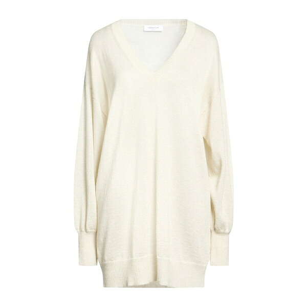 【貨物輸送無料】 ファビアナ フィリッピ レディース 編み物\u0026プルオーバー アウター Sweaters White