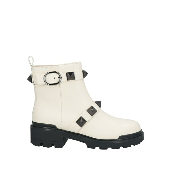 【送料無料】 ヴァレンティノ ガラヴァーニ レディース ブーツ シューズ Ankle boots White|asty