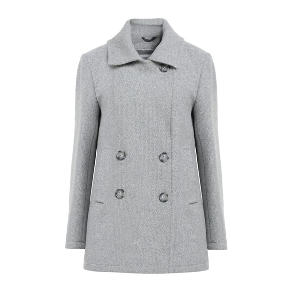 【貨物輸送無料】 チンツィア ロッカ レディース 上衣＆上衣 アウター Coats Grey
