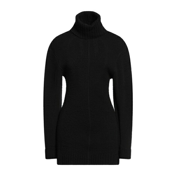 【貨物輸送無料】 ヌメロ ヴェントゥーノ レディース 編み物\u0026プルオーバー アウター Turtlenecks Black