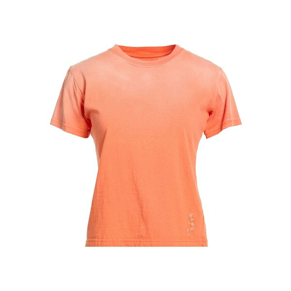 【貨物輸送無料】 御機嫌冷やりとした レディース プルオーバー トップス T-shirts Orange