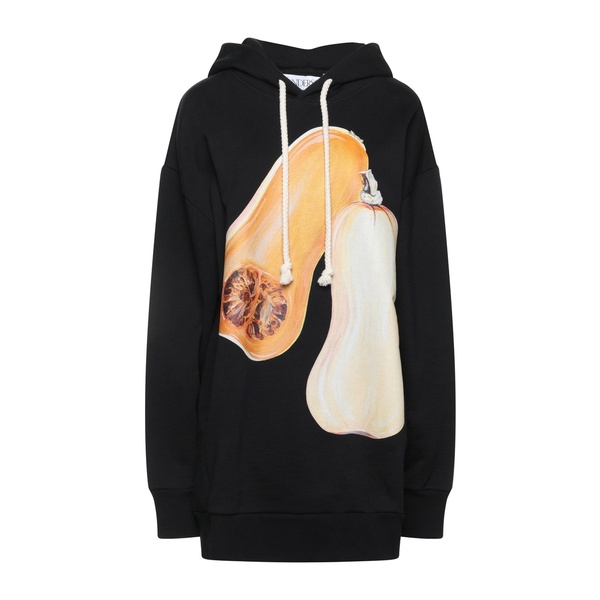 【貨物輸送無料】 J.W.アンダーソン レディース パーカー・スウェットシャツ アウター Sweatshirts Black
