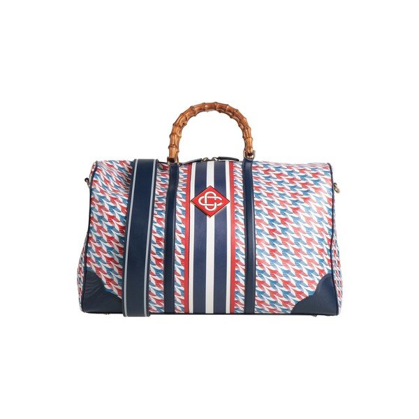 【貨物輸送無料】 カサブランカ レディース ボストンバッグ 御徒面子 Duffel bags Blue