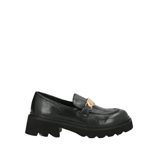 【貨物輸送無料】 パチョッティ フォーアス レディース スリッポン・ローファー シューズ Loafers Black
