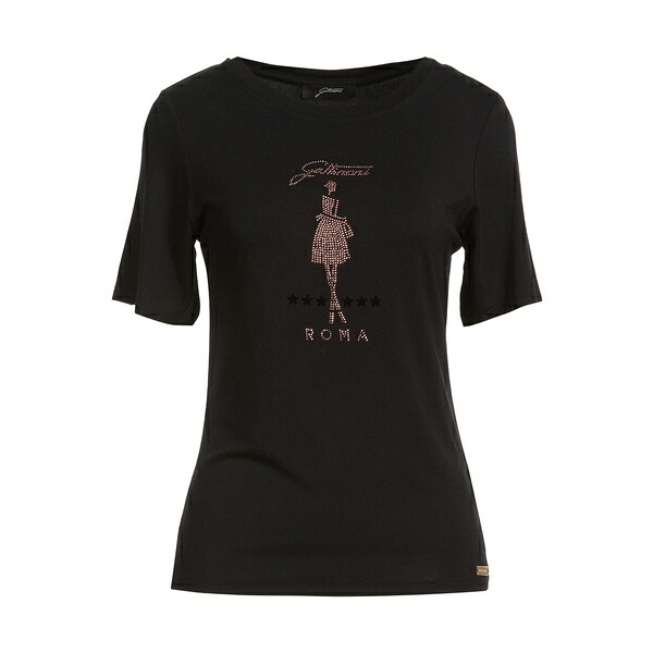 【貨物輸送無料】 ガッティノーニ レディース ティーシャツ トップス T-shirts Black