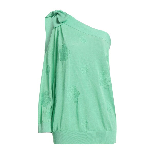 【貨物輸送無料】 マロ レディース 編み物\u0026プルオーバー アウター Sweaters Green