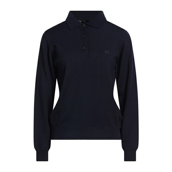 【貨物輸送無料】 エトロ レディース 編み物\u0026プルオーバー アウター Sweaters Blue