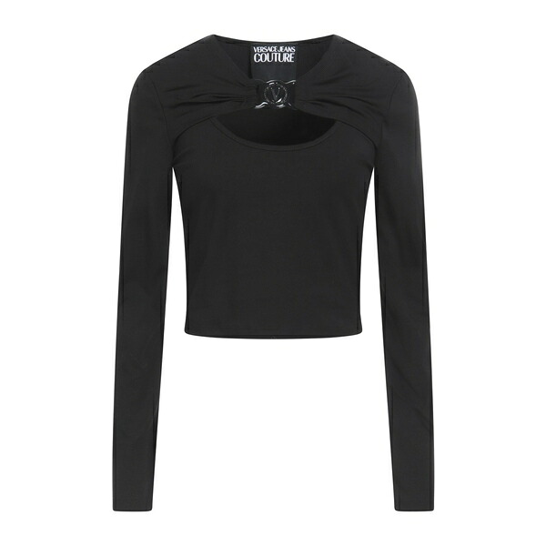 【貨物輸送無料】 呼びりん探し回る レディース ティーシャツ トップス T-shirts Black