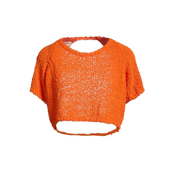 【貨物輸送無料】 ヴィコロ レディース 編み物\u0026プルオーバー アウター Sweaters Orange