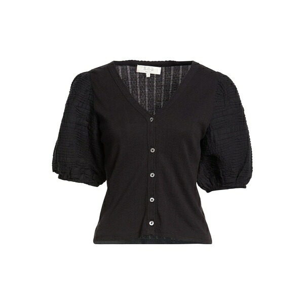 【送料無料】 シー レディース Tシャツ トップス Tops Black｜asty