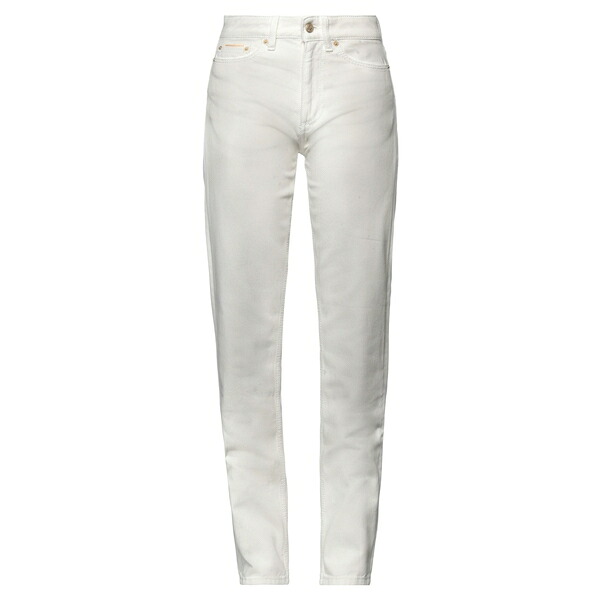 【送料無料】 エイティス レディース デニムパンツ ボトムス Jeans White|asty