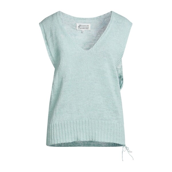 【貨物輸送無料】 マルタンマルジェラ レディース 編み物\u0026プルオーバー アウター Sweaters Green